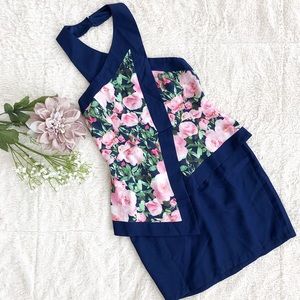 Floral Halter Dress